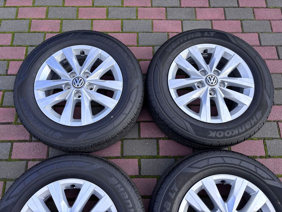 Koła VW T5 T6 205/65 R16 C Hankook Vantra 2024 Alu 7E0 Demo 5x120