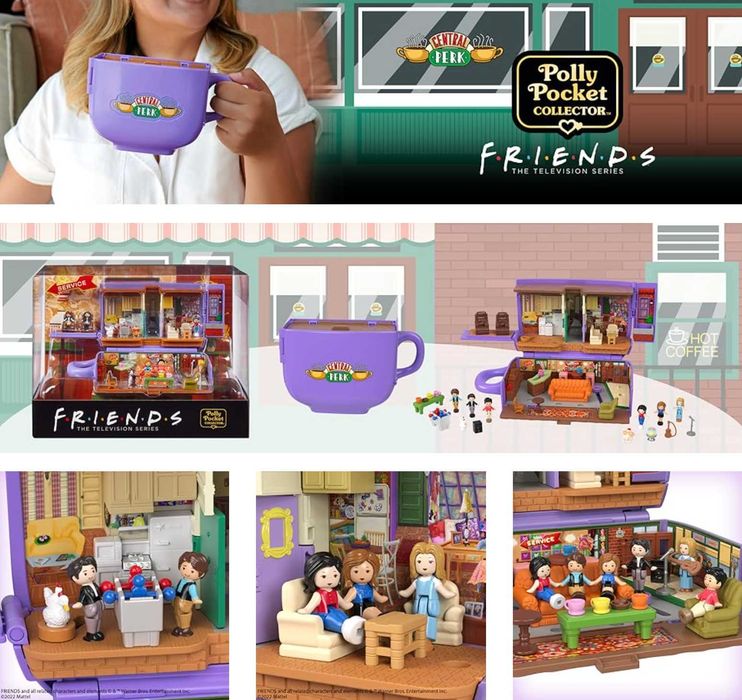 Колекційний набір Друзі Поллі Покет Polly Pocket Friends HKV74 • Новий