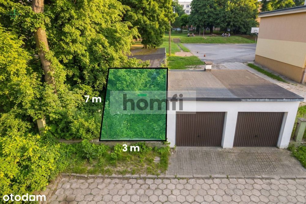 Działka pod garaż w centrum Olsztyna