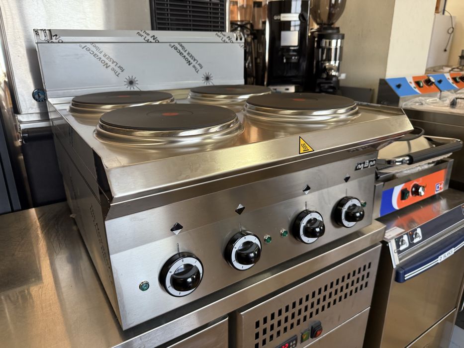 Fogão industrial eletrico 4 queimadores  alto rendimento   NOVO