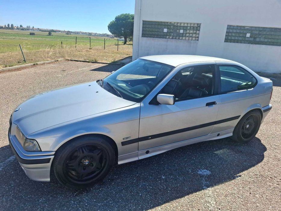 BMW E36 318tds Compact - Prata - Pack M - Jantes 17" - Clássico