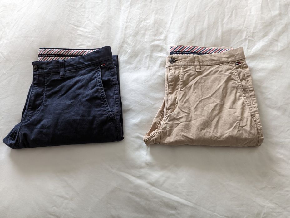 Lote 2 Calças chino tommy hilfiger