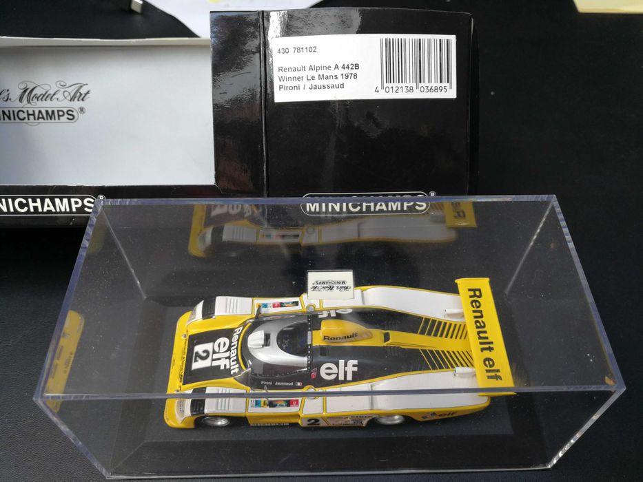 1/43 Minichamps - Alpine Renault A442B - vencedor Le Mans 1978