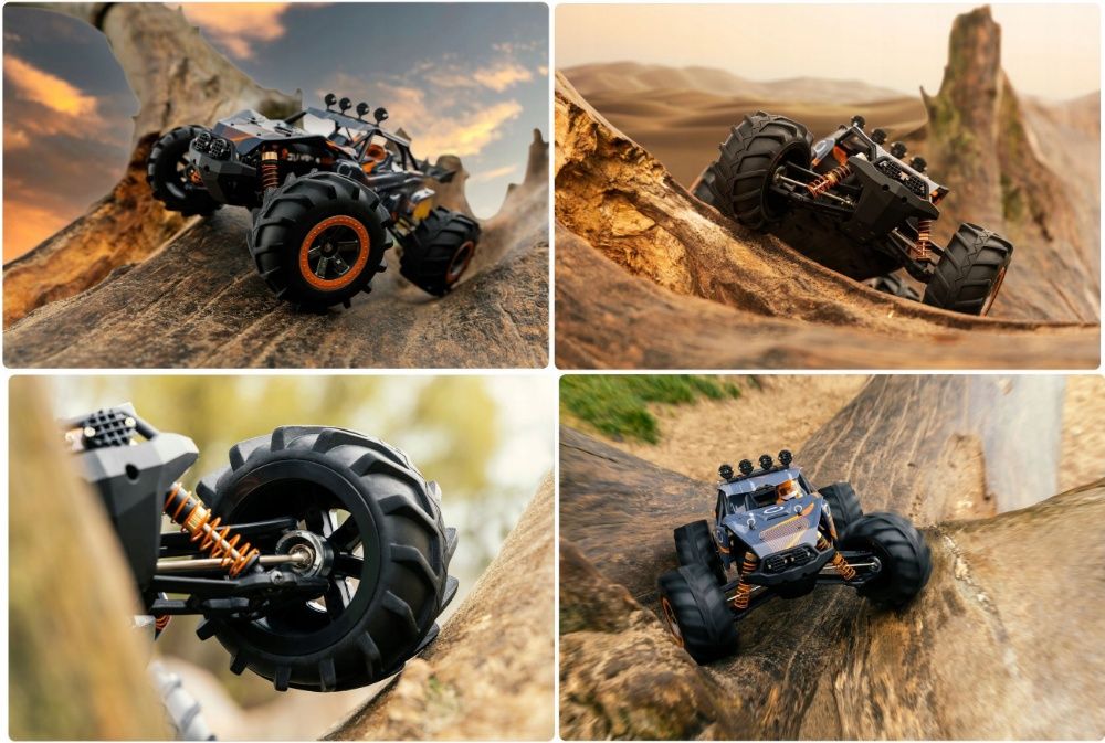 Samochód Zdalnie Sterowany Auto RC X WAVE do 45km/h Napęd 4x4 Prezent