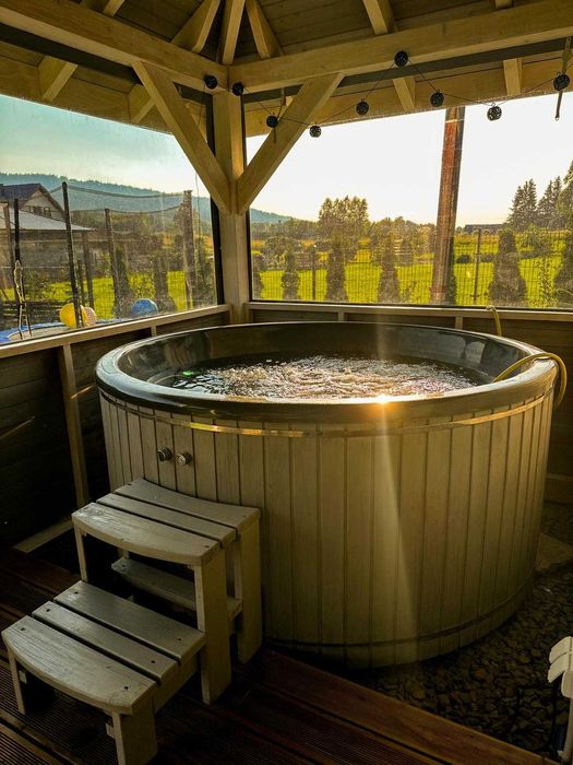 Domki Bieszczady-Solina! USTRZYKI DOLNE!! - RÓWNIA!GORĄCA BANIA! Sauna