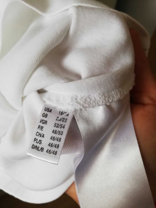 Ulla Popken biały top z koronką r. 46/48