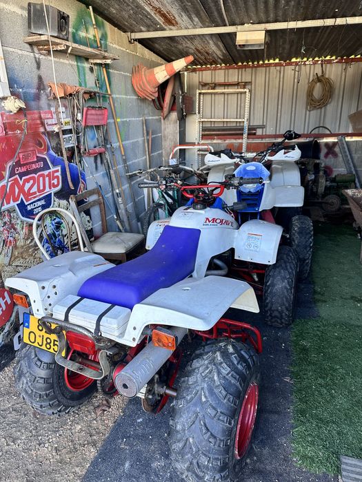 2  motas - kawasaki ksf 250 com documentos