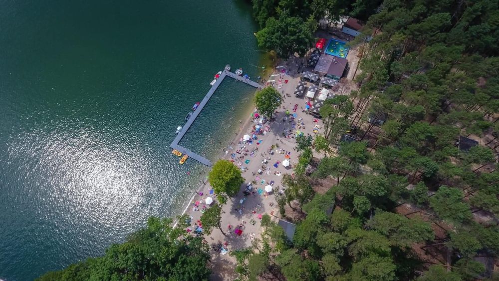 Noclegi, do wynajęcia domki nad jeziorem, pole Kempingowe - Magic Camping