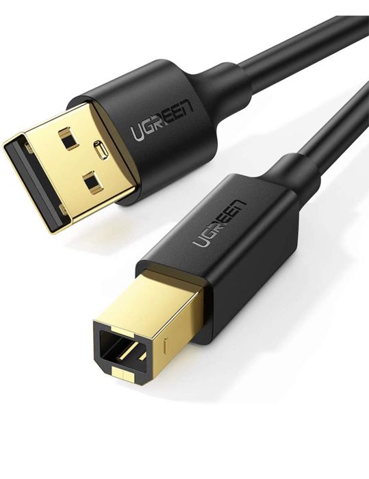 UGREEN Printer Cable USB 2.0 Type A Male to B Male Lead 5Metros