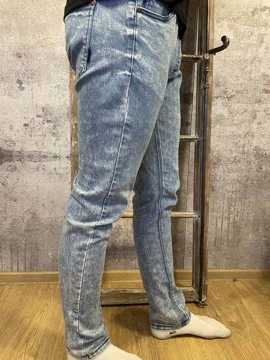 Spodnie CROPP jeansno-niebie jeansowe W 34 L 32