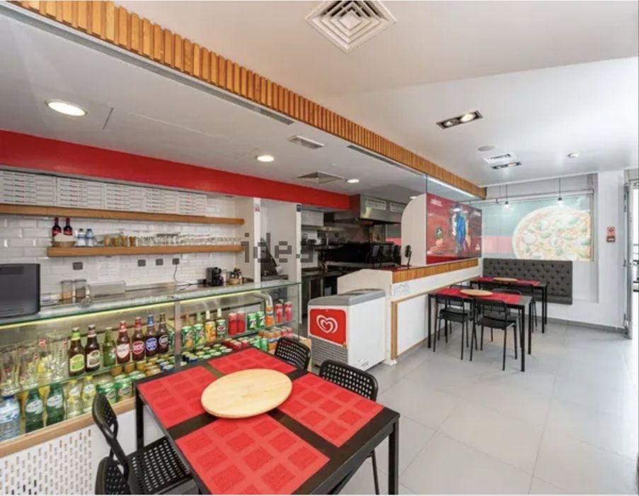 Trespasse de Pizzaria em Cascais (renda apenas 560€)