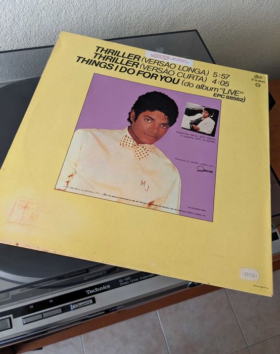 Disco Vinil * MICHAEL JACKSON - Thriller (Maxi-Single / Sample Record)