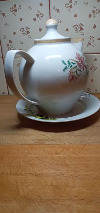 Фарфоровый чайник 1,7л СССР