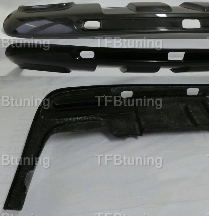 spoiler dokładka zderzaka tył touareg 7l 2002-2010 tfb tuning