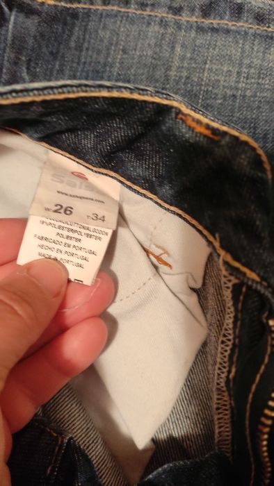 Calças ganga da salsa