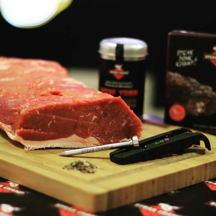 SteakChamp Termómetro LED para carne para Barbecue *Novo