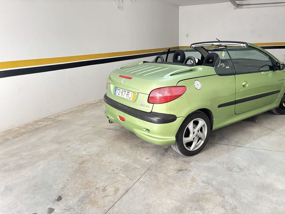 Peugeot 206cc 1.6 descapotavel