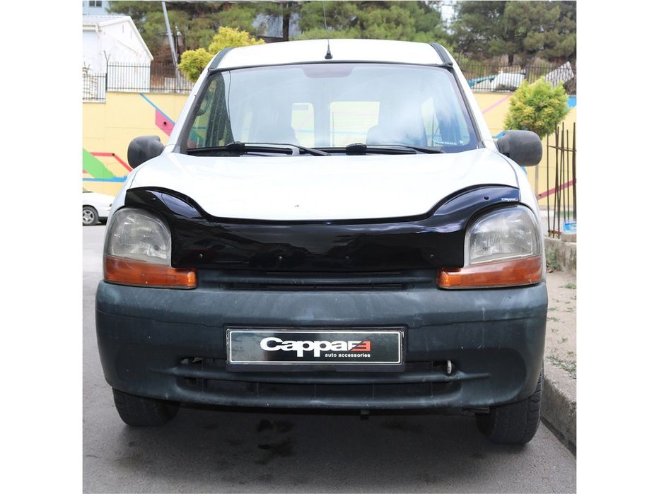 Дефлектор капота EuroCap для Renault Kangoo 1998-2008 гг. Поликарбонат