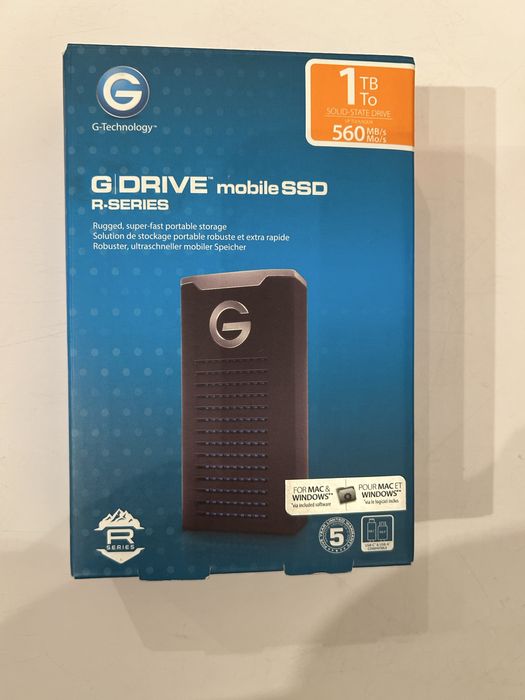 SSD диск G-Technology G-Drive mobile R-Series 1TB