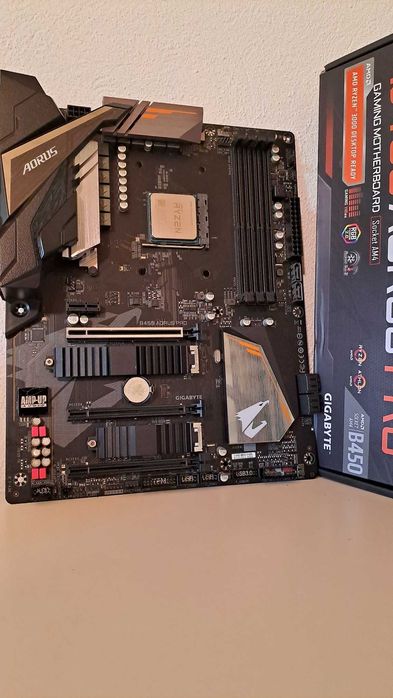 Bundle AMD Ryzen 5 2600 / Motherboard Gigabyte B450 Aorus Pro AM4