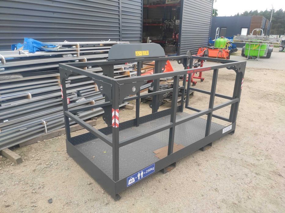 Kosz wysokościowy narzędziowy roboczy ładowarki teleskopowej kołowej