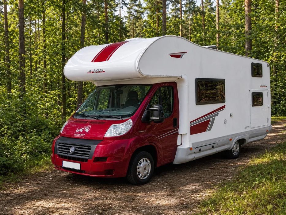 Fiat Ducato  Fiat Ducato Kamper NOBEL ART A800 Piękny Zadbany 6 osobowy 2.3 diesel