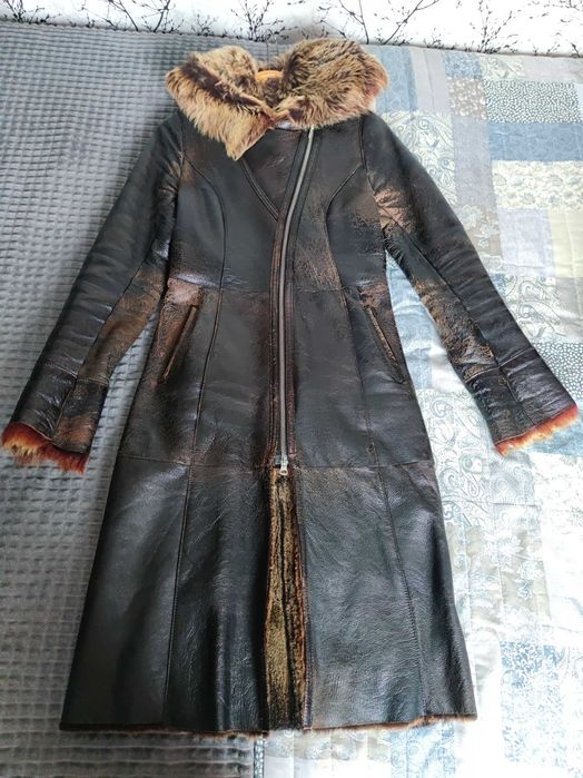 Дублянка з натурального хутра