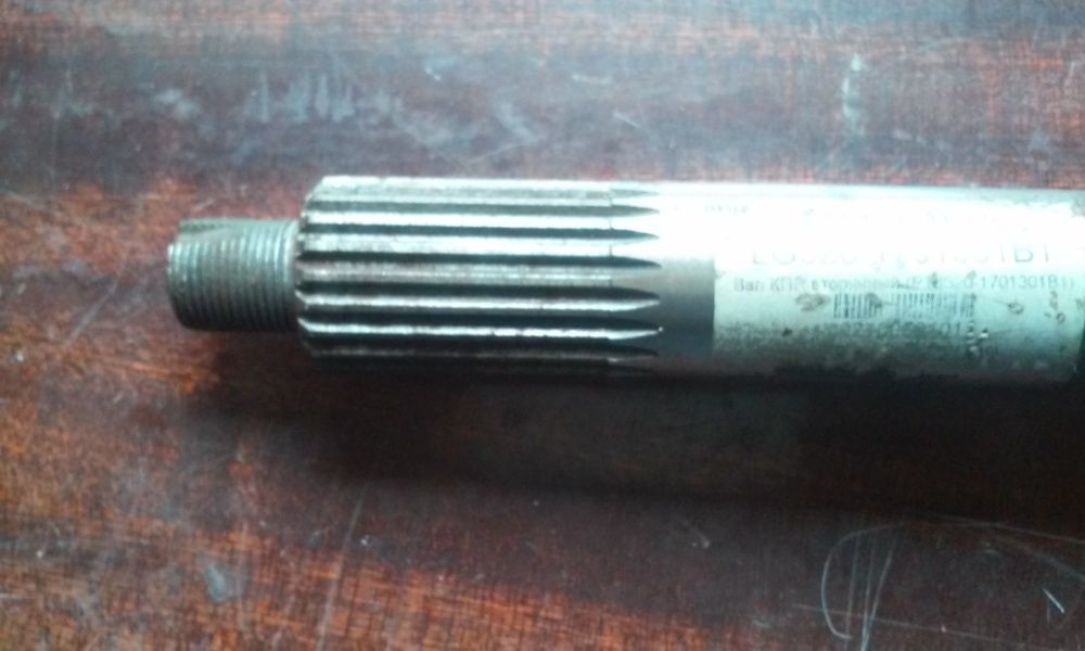 Вал вторичный (22c*L475mm) JAC 1020K-1020KR