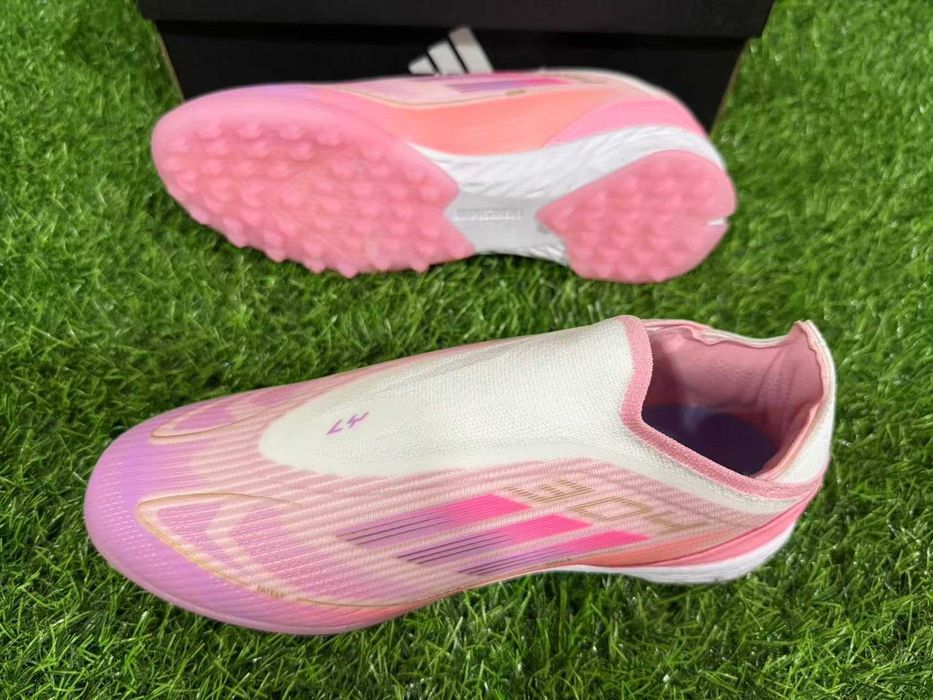 Сороконіжки Adidas F50 Lamine Yamal без шнурків, копочки Адідас