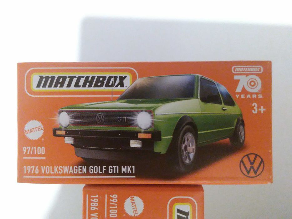 Matchbox 4 nowe modele VW Golf I Audi BMW Volvo resoraki Mattel