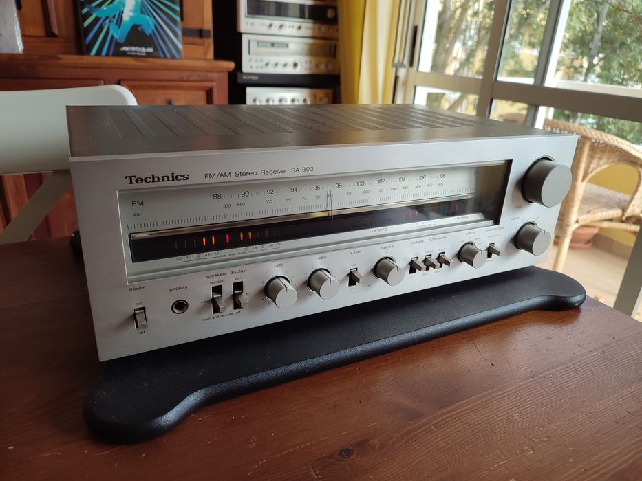 Technics SA-303 Receiver Vintage Impecável!