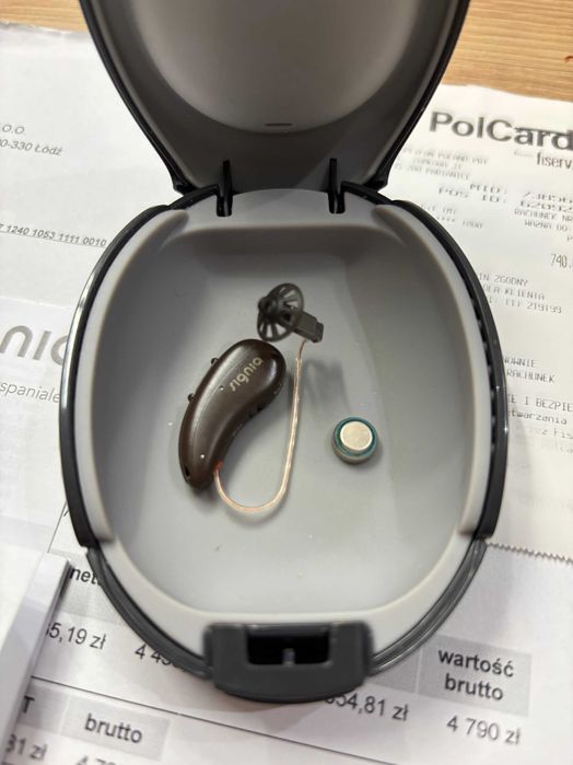 Aparat słuchowy Signia Pure 312 3AX prawe ucho | iPhone | Android