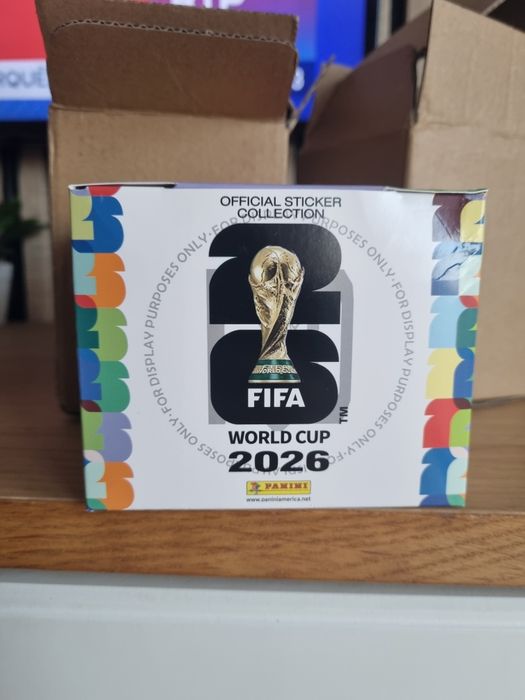 Caixa Cromos Panini World Cup 2026