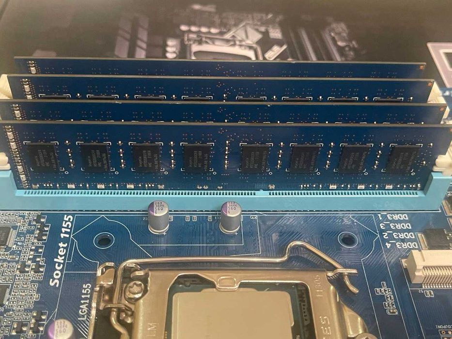 Оперативна пам'ять DDR3 4x4Gb (16Gb)  + Intel G2020  socket 1155
