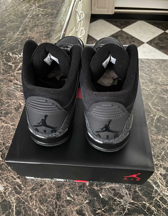 Nike Air Jordan Retro III Black Cat rozmiar 45EU