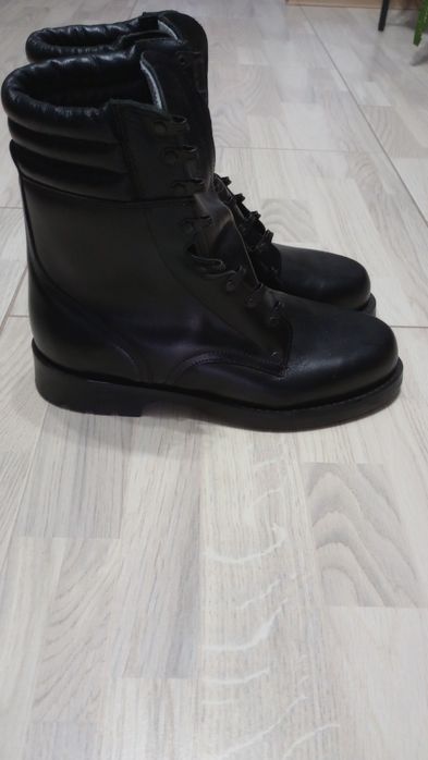 Buty wojskowe skórzane
