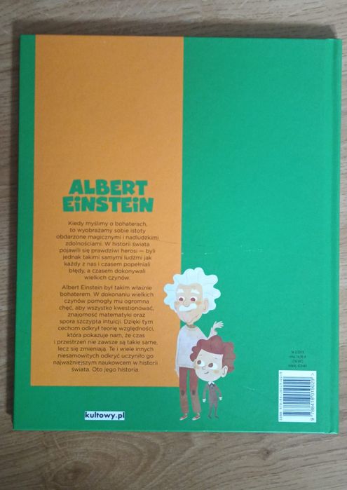 Książka dla dzieci "Albert Einstein"