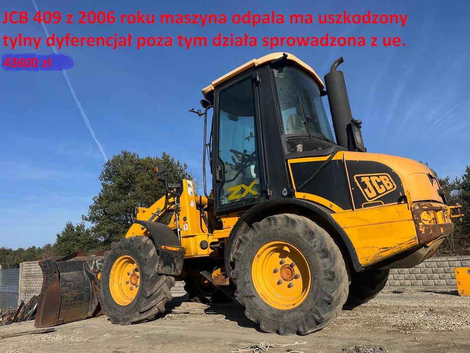 Ładowarka kołowa 4X4 JCB 451
