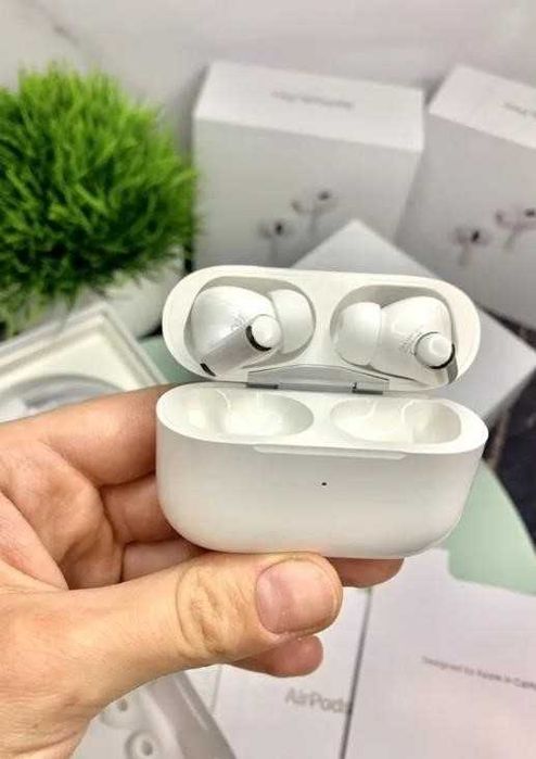Навушники Airpods pro V2 1в1 без шумоподавлення +чохол