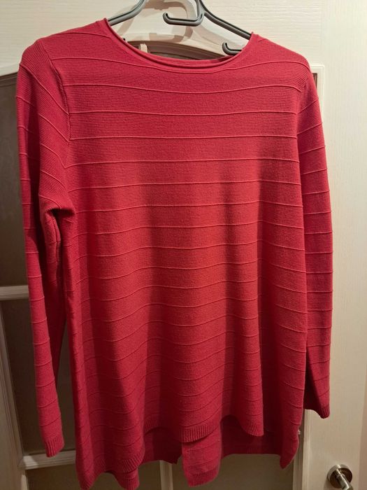 OKAZJA - damski czerwony sweterek Monnnari L/XL