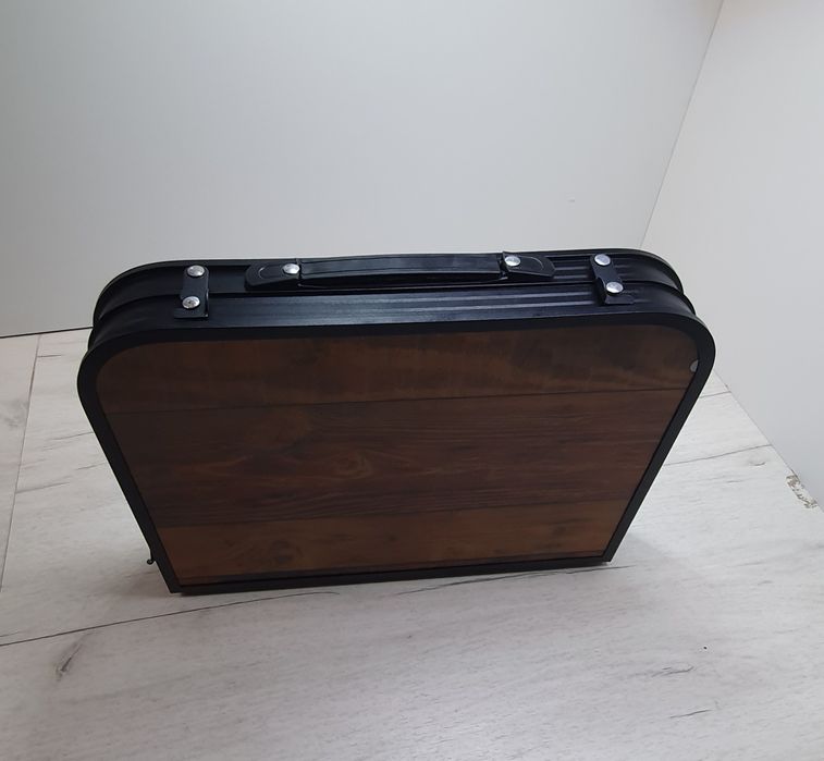 Składany, aluminiowy stół kempingowy