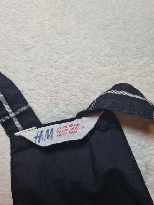 Білий гольф next та комбінезон брюки штани h&m на розмір 122-128-134