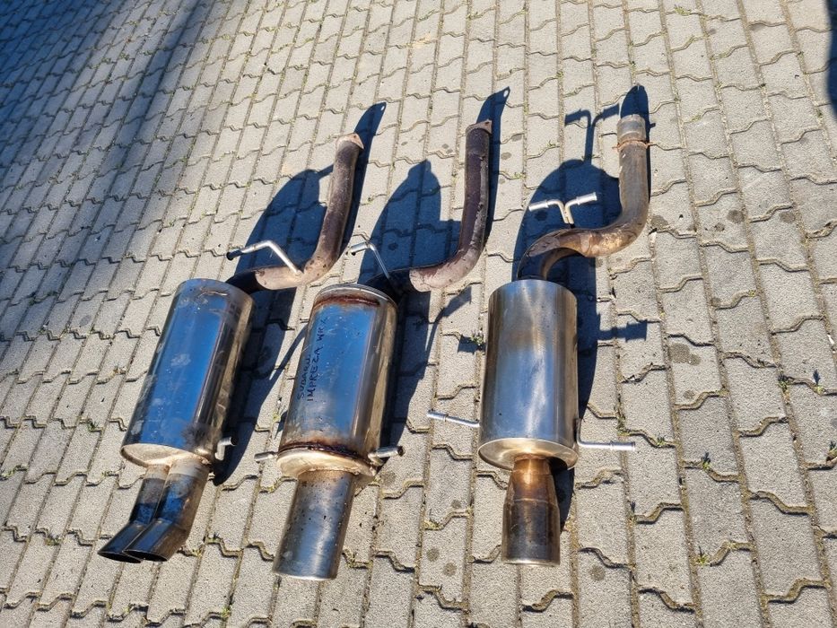 Wydech Ostatni Tłumik Tłumnik SUBARU Impreza WRX Oryginał CSC