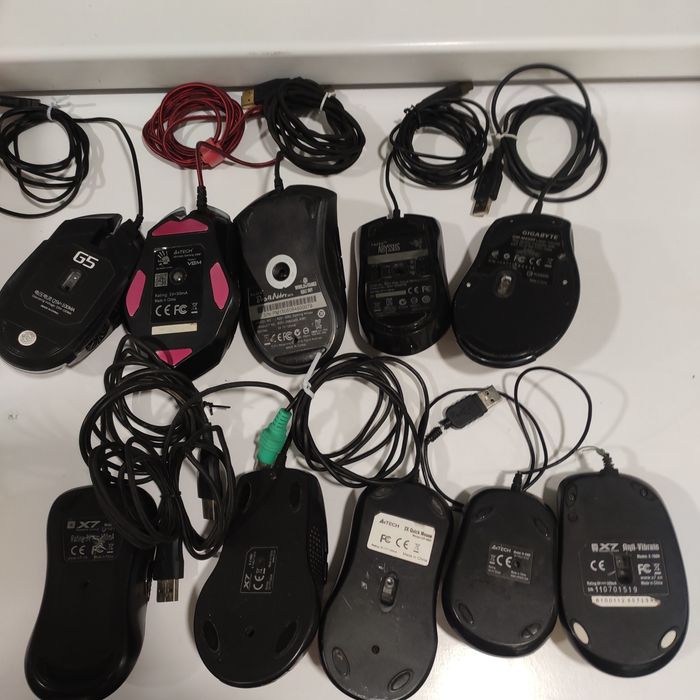 Мышки Б.У Logitech, A4Tech, Bloody, Razer, Gigabyte