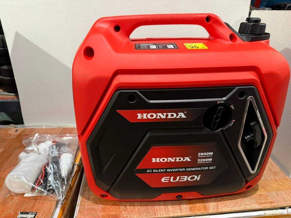 Генератор Інверторний HONDA EU30I 3-3.5 кВт Хонда інвертор інвектор 3.5 кВт інвекторний тихий економічний бензогенератор електростанція чиста сінус