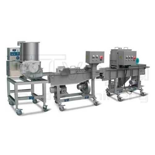 Автоматична професійна лінія для виробництва котлет до 100 кг/год