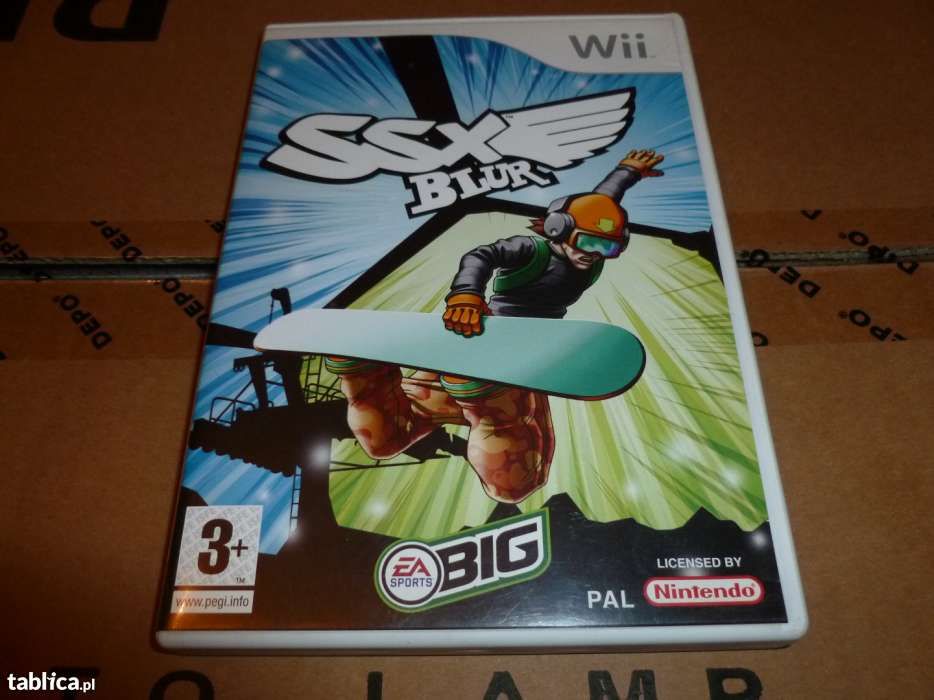 Gra na konsole WII Snowbord firmy EA Sports Nowa