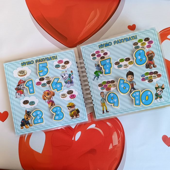 Щенячий патруль. Альбом на липучках