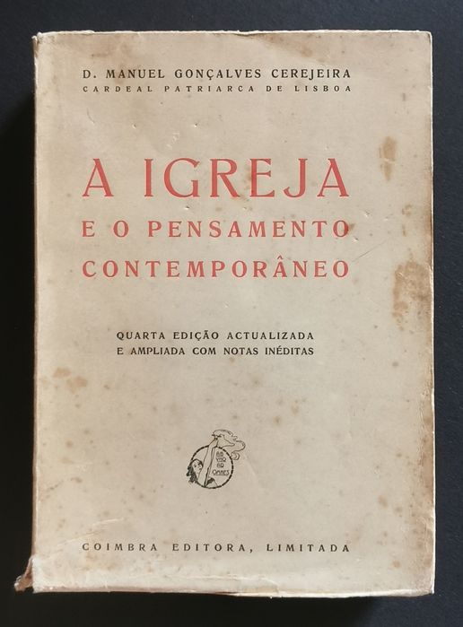 Diversos livros de e sobre o CARDEAL CEREJEIRA