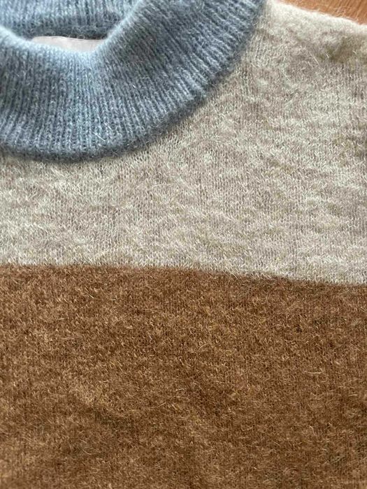 Sweter Part Two wełna moher winter fashion pastel